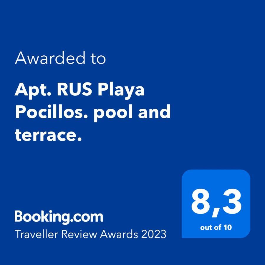 Apt. Rus Playa Pocillos. Pool And Terrace. Apartment Tias Exterior photo